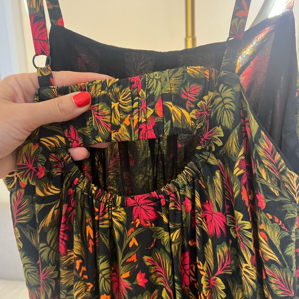 Farm Rio Floral Halter Maxi Dress - Picture 6 of 8